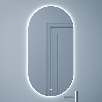 Oval Cool Light LED Mirror - Reno Spares