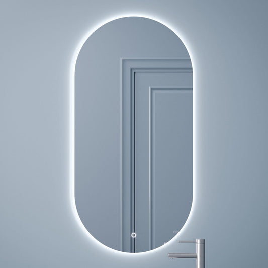 Oval Cool Light LED Mirror - Reno Spares