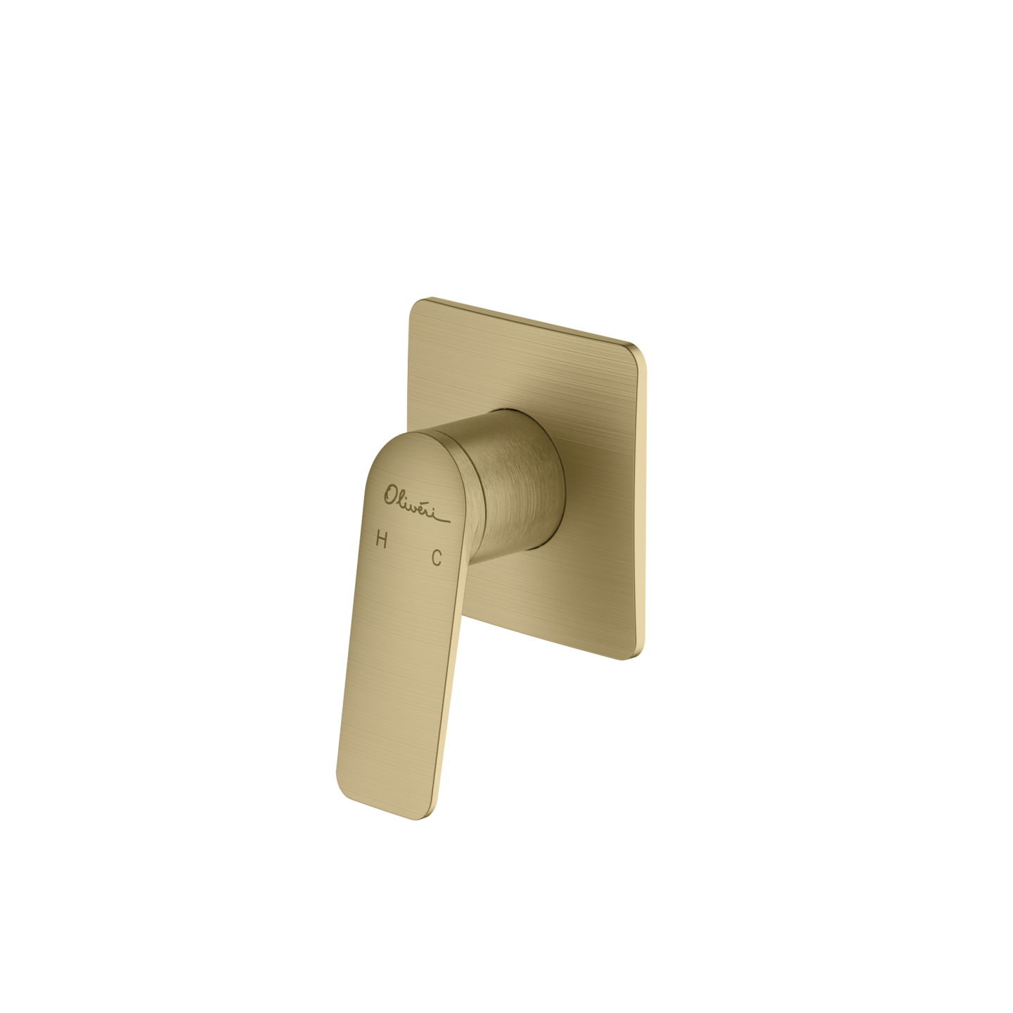 Oliveri Paris Wall Mixer Classic Gold