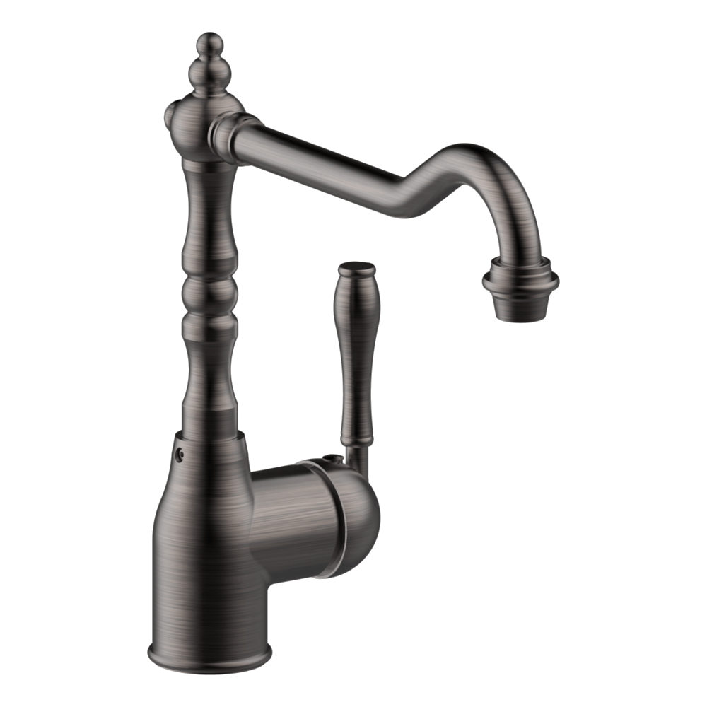 Palais Kitchen Mixer Lead Free - Black Brushed Nickel