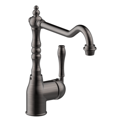 Palais Kitchen Mixer Lead Free - Black Brushed Nickel