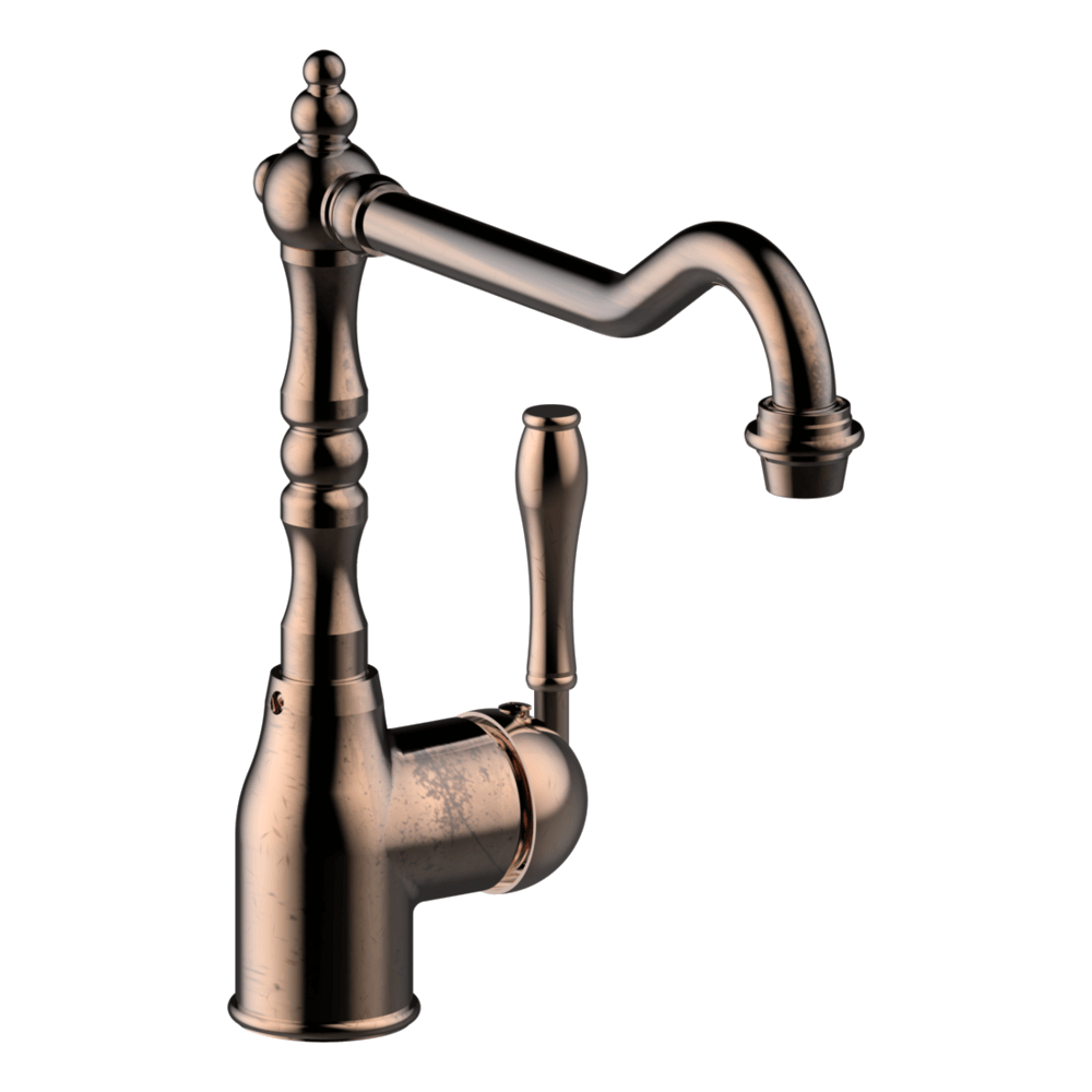 Palais Kitchen Mixer Lead Free - Natural Brass