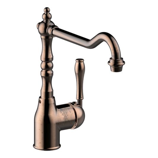 Palais Kitchen Mixer Lead Free - Natural Brass