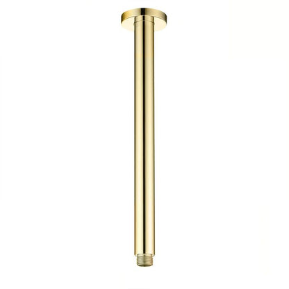 INSPIRE PAVIA CEILING SHOWER ARM ROUND 300MM BRUSHED