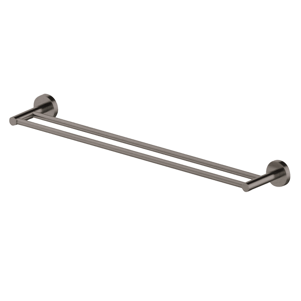 Poco Double Towel Rail 760mm - Gun Metal