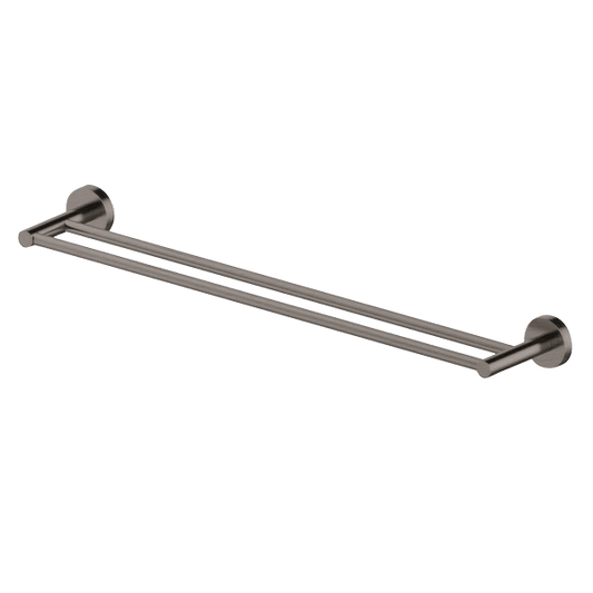 Poco Double Towel Rail 760mm - Gun Metal