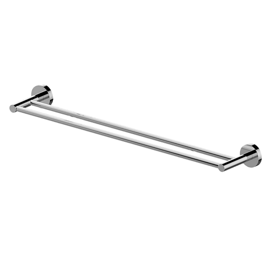 Poco Double Towel Rail 760mm - Chrome
