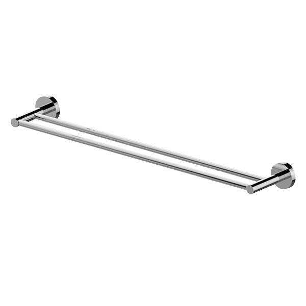 Poco Double Towel Rail 760mm - Black
