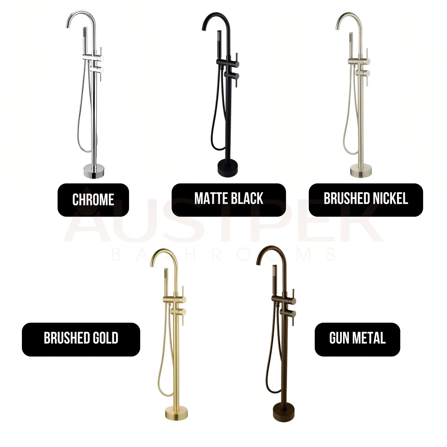 INSPIRE PAVIA FREE STANDING BATH MIXER