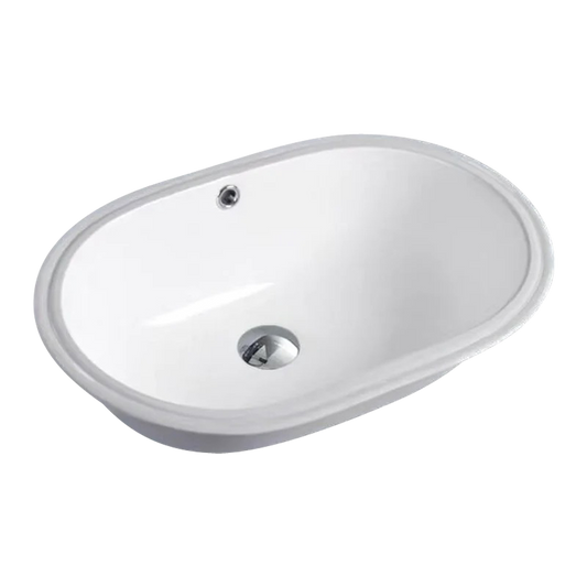 CIty Life Pill 570 x 390 x 200 Under Counter Basin - Matte White
