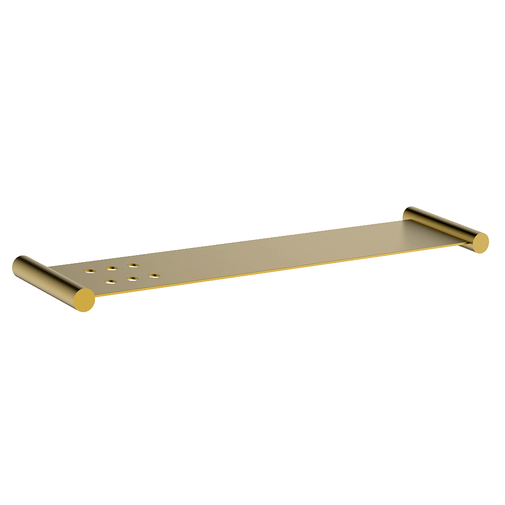 Poco Shower Shelf - Brushed Brass