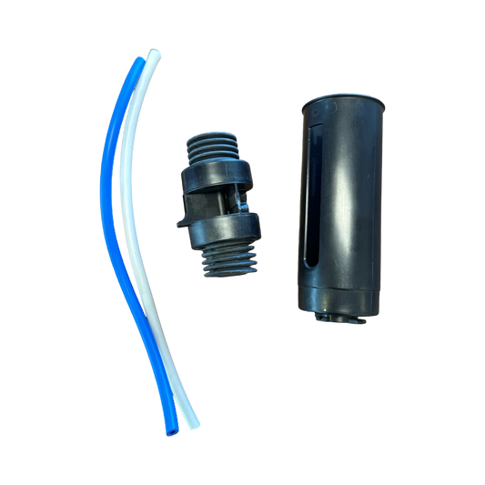 PNEUMATIC ATTACHMENT WITH BELLOW FOR OUTLET VALVE