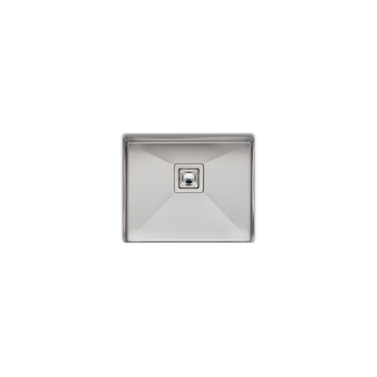 Oliveri Professional Series Single Grand Bowl Undermount Sink Stainless Steel