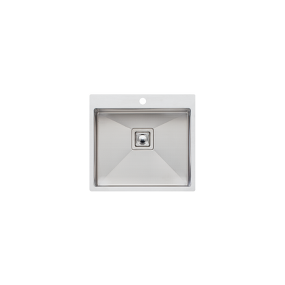 Oliveri Professional Series Single Grand Bowl Topmount Sink Stainless Steel