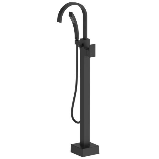 Oliveri Prague Bath Filler Matte Black