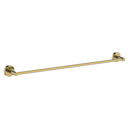 Poco Single Towel Rail 760MM - Brushed Brass