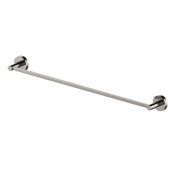 Poco Single Towel Rail 760MM - Brushed Nickel