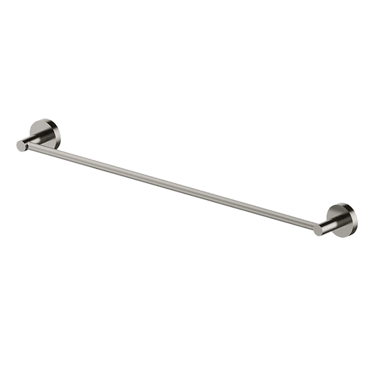 Poco Single Towel Rail 760MM - Brushed Nickel