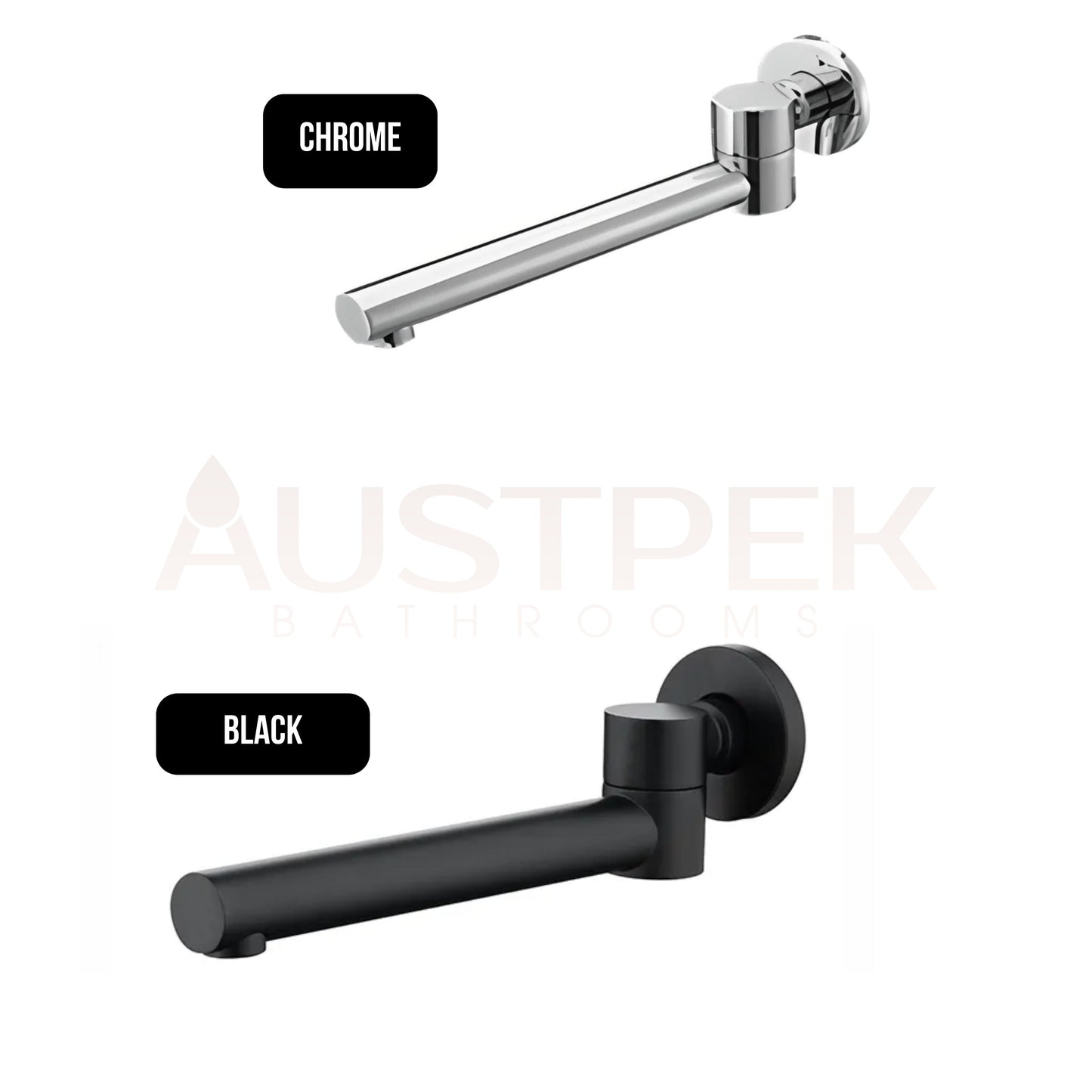 INSPIRE PAVIA SWIVEL BATH SPOUT ROUND