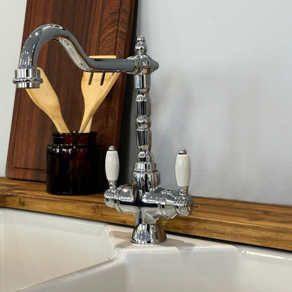 Providence Double Sink Mixer