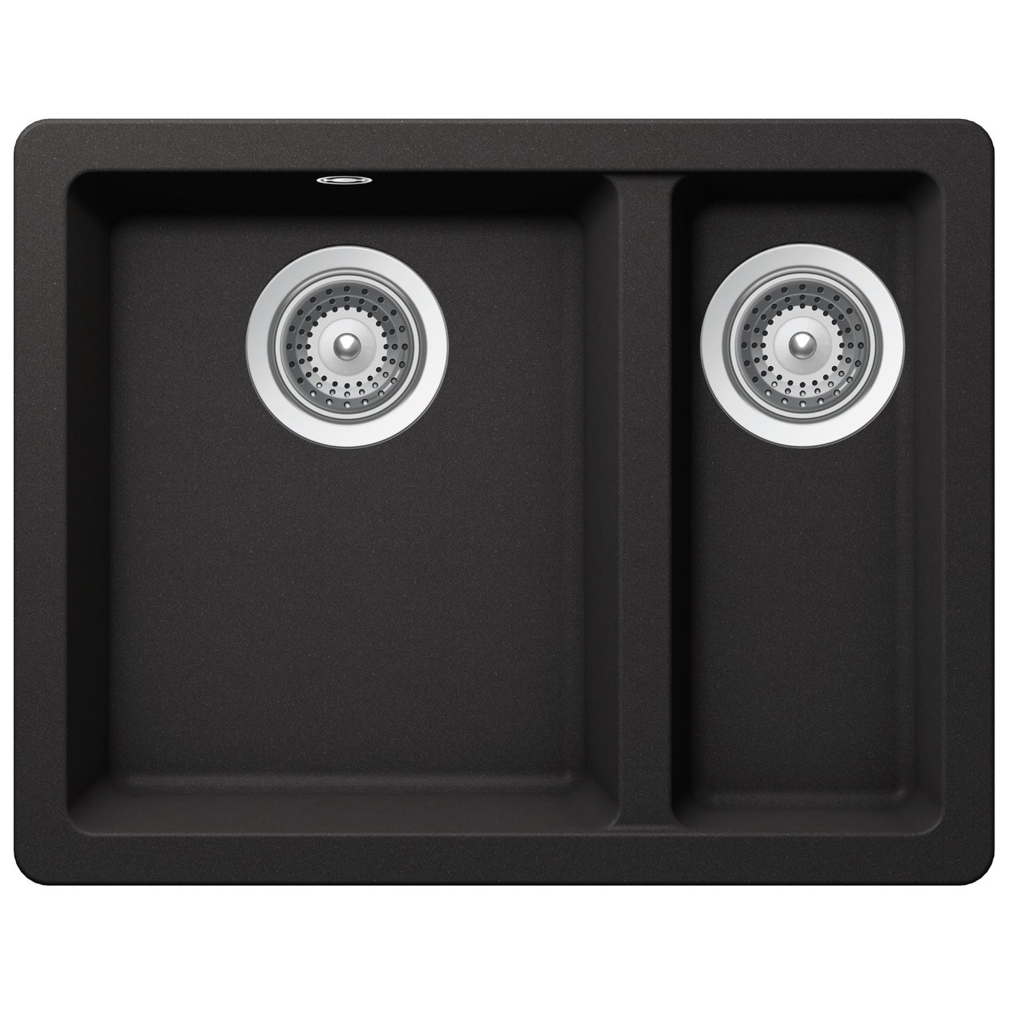 Schock Quadro One & 1/2 Bowl Nero
