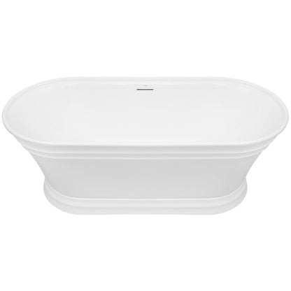 DECINA REGENT FREESTANDING BATH WITH INTEGRATED OVERFLOW  1700MM