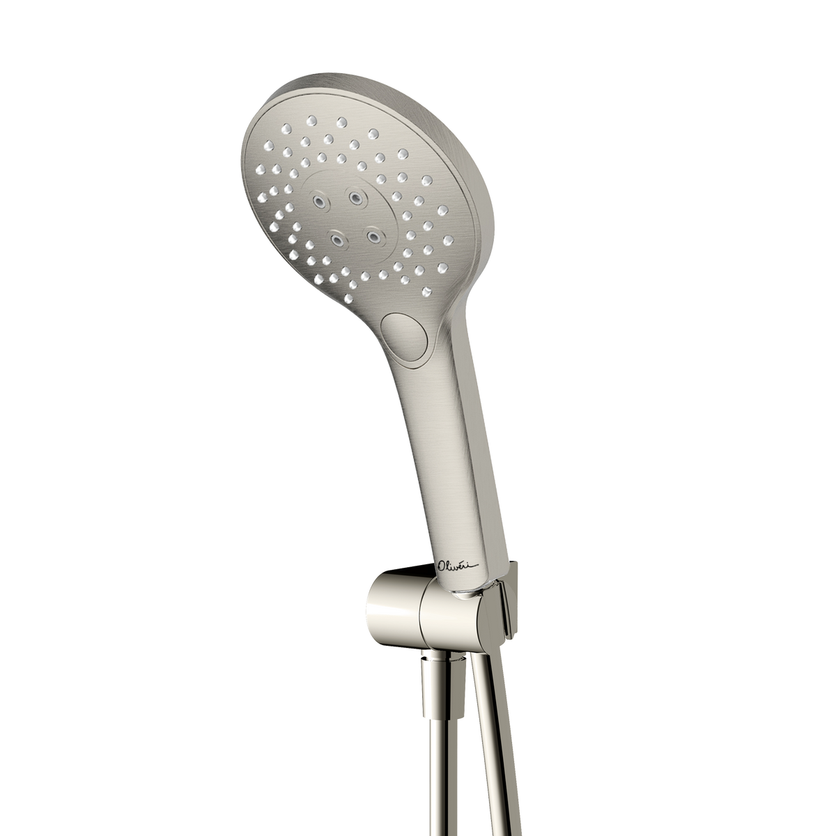 Oliveri Rome Bracket Shower BN