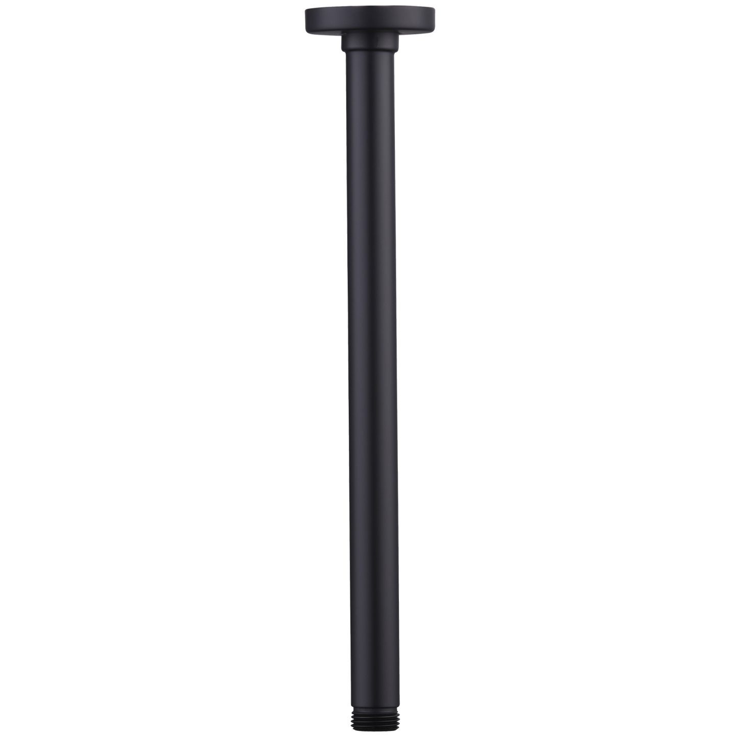 Oliveri Rome Ceiling Mounted Shower Arm Matte Black