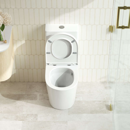 RIVO Back-to-Wall Rimless Tornado Toilet Suite - Short Projection