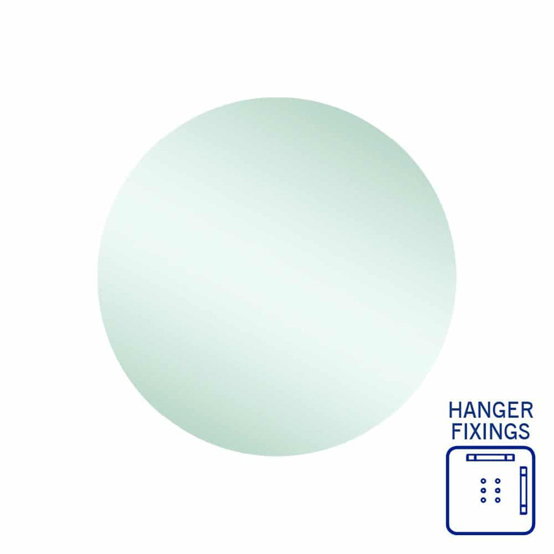 Thermogroup Rio Polished Edge Round Mirror