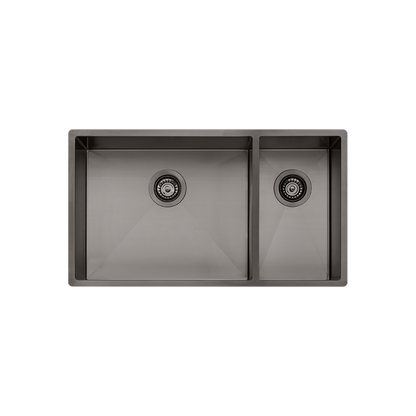 Oliveri Spectra 1 And 1/2 Bowl Sink Gunmetal