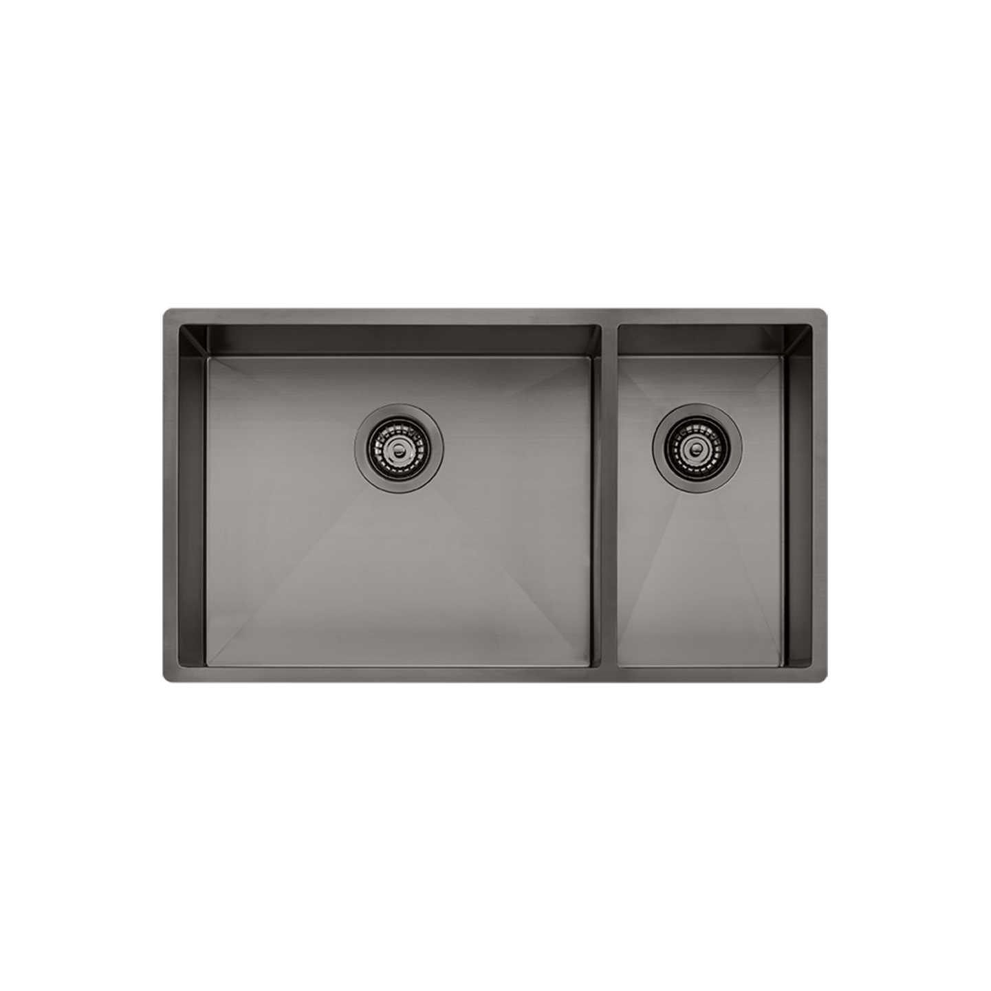 Oliveri Spectra 1 And 1/2 Bowl Sink Gunmetal