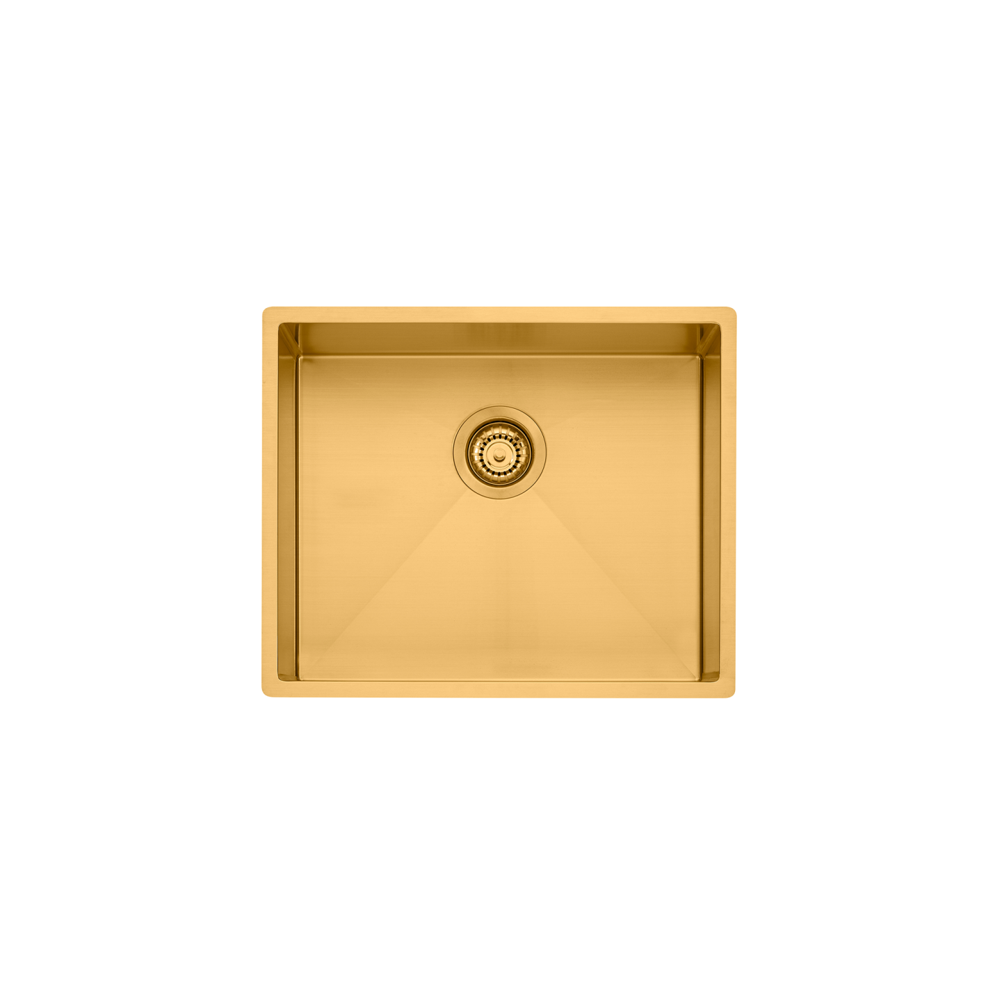 Oliveri Spectra Single Bowl Sink Brushed Gold