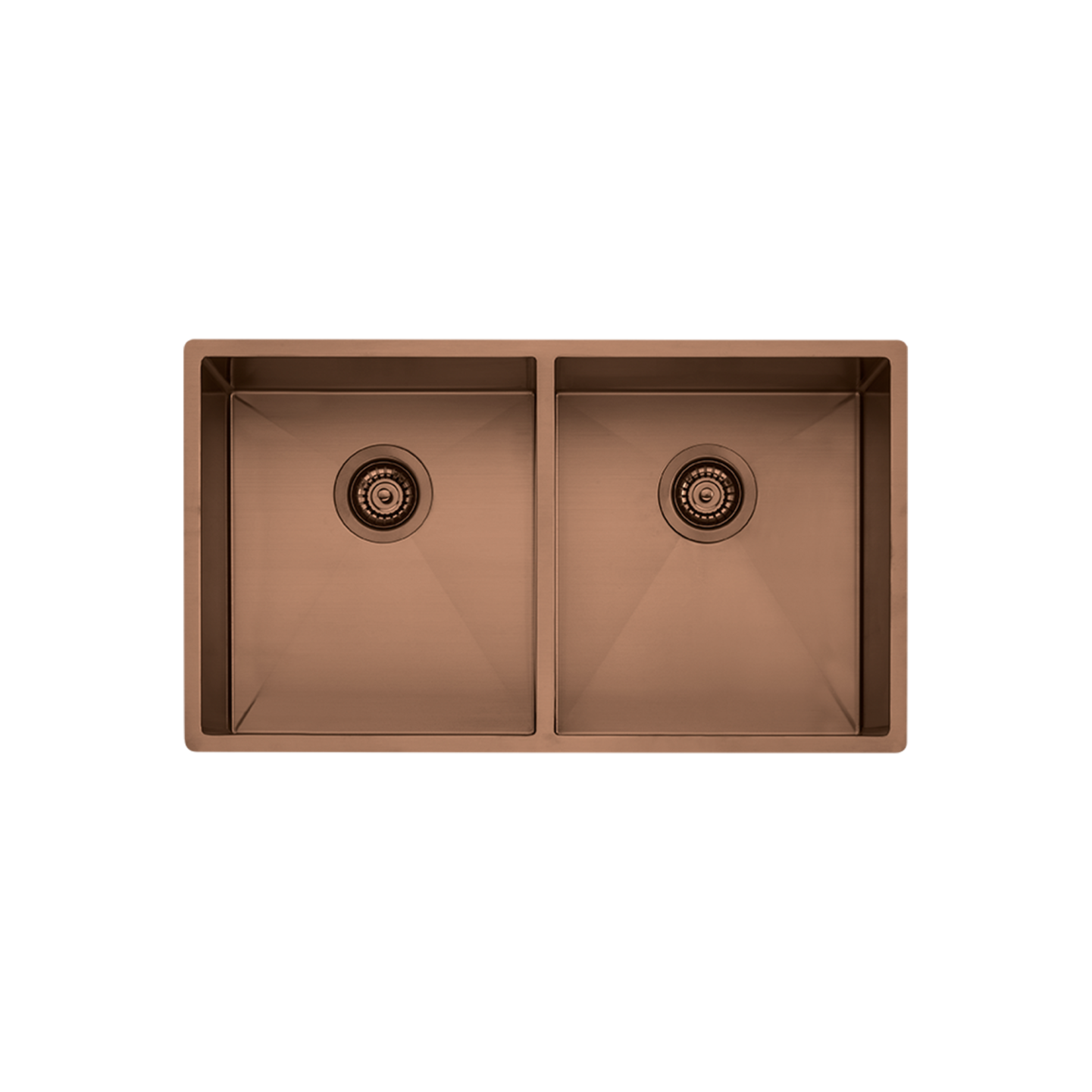 Oliveri Spectra Double Bowl Sink Copper