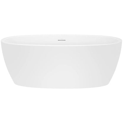 DECINA SHERATON FREESTANDING BATH WITH INTEGRATED OVERFLOW  1600MM