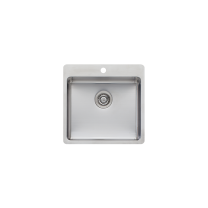 Oliveri Sonetto Large Bowl Topmount Sink Stainless Steel