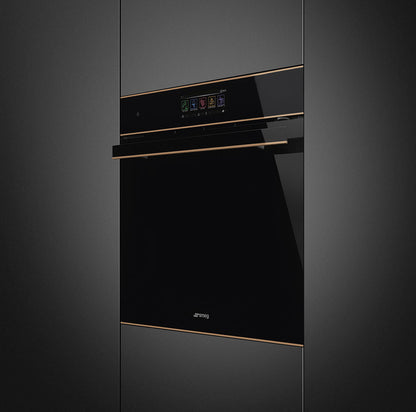 Smeg 60cm Dolce Stil Novo Pyrolytic Combi Steam Oven - SOPA6606S2PNR