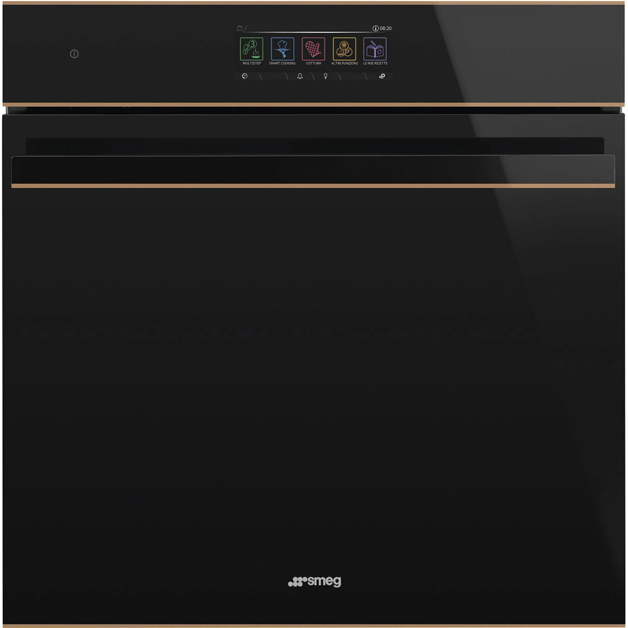 Smeg 60cm Dolce Stil Novo Pyrolytic Combi Steam Oven - SOPA6606S2PNR