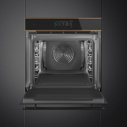 Smeg 60cm Dolce Stil Novo Pyrolytic Combi Steam Oven - SOPA6606S2PNR