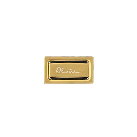 Oliveri Gold Overflow Cover Rectangle