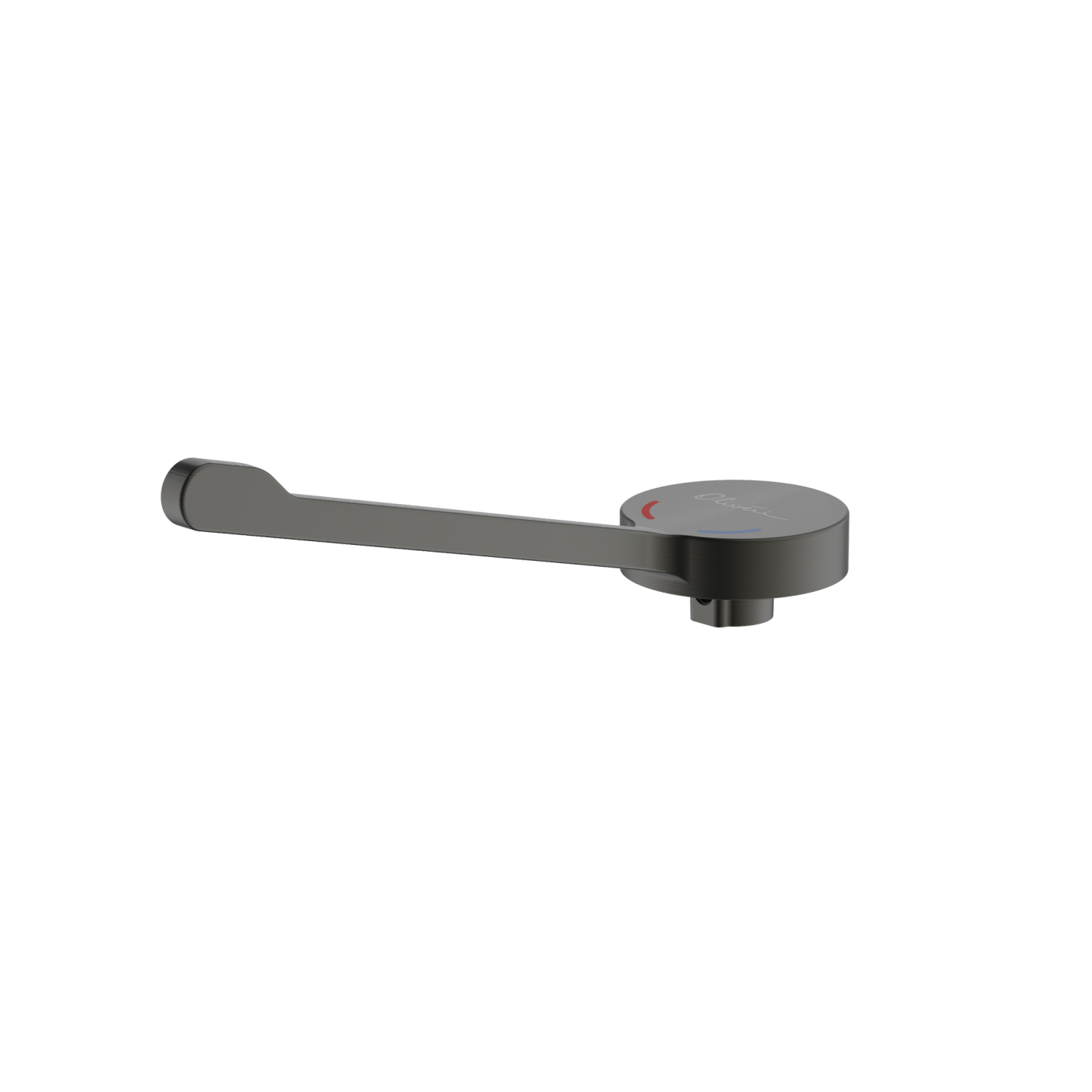 Oliveri Venice Care Handle Pin Lever For Wall Mixers Gunmetal