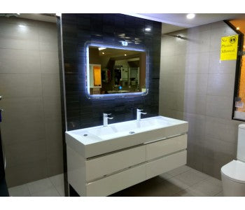 Bath Mirror LED 1200x25x700