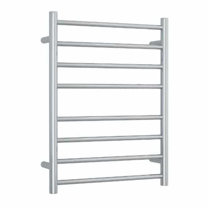 Thermogroup 240V Straight 530 Round Ladder Heated Towel Rail