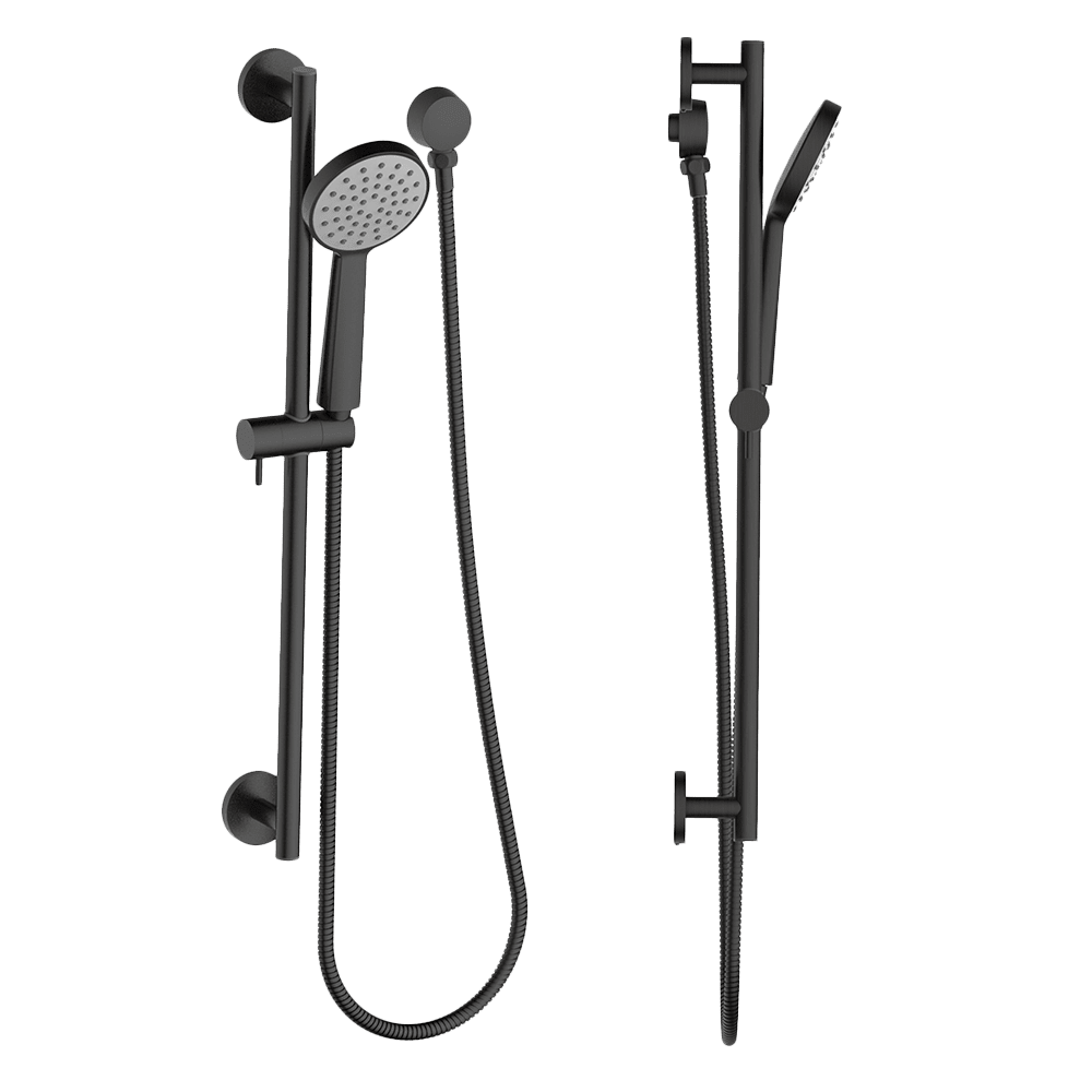 Shower on Rail - Black