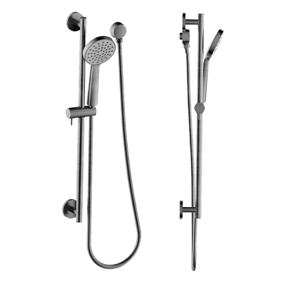 Shower on Rail - Gun Metal