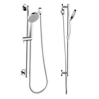 Shower on Rail - Brushed Nickel