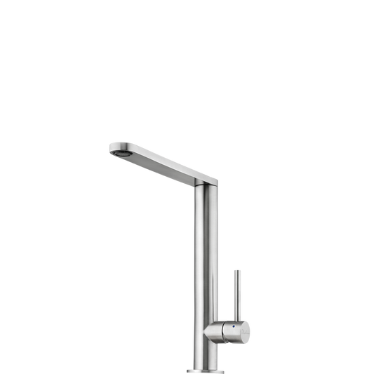 Oliveri Essente Stainless Steel Right Angle Mixer Stainless Steel