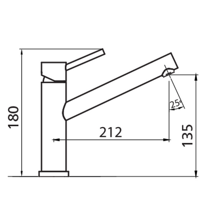 Oliveri Essente Swivel Sink Mixer