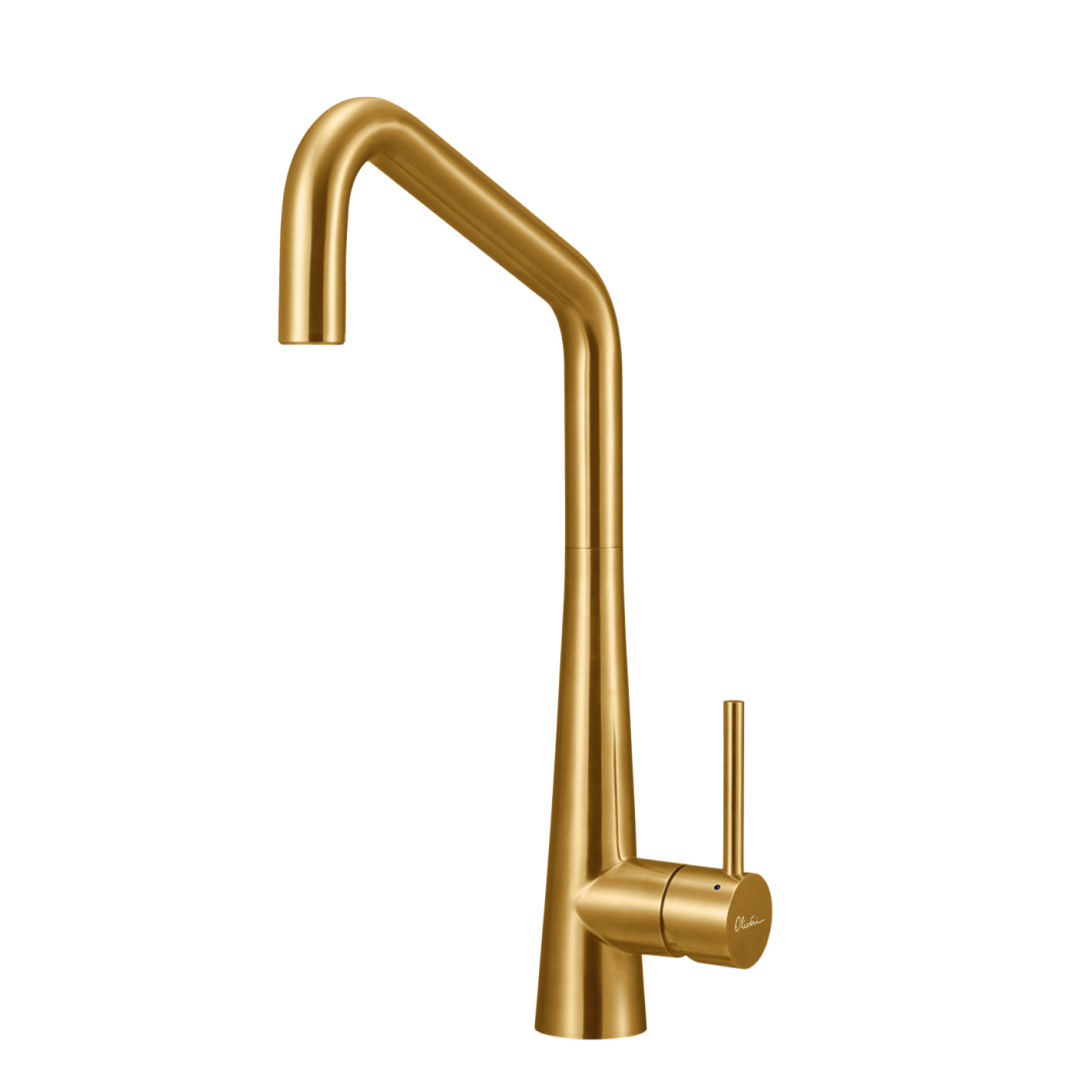 Oliveri Essente SS316 Square Gooseneck Sink Mixer