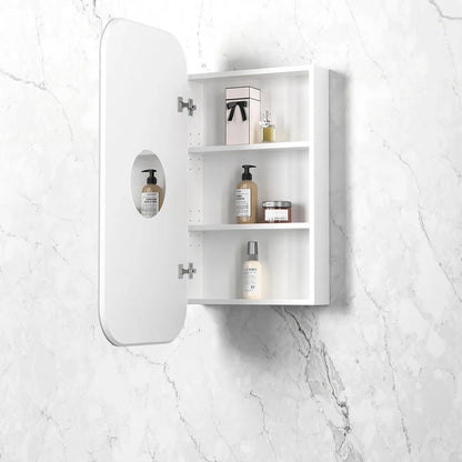 Otti Newport 900mm White Shaving Cabinet